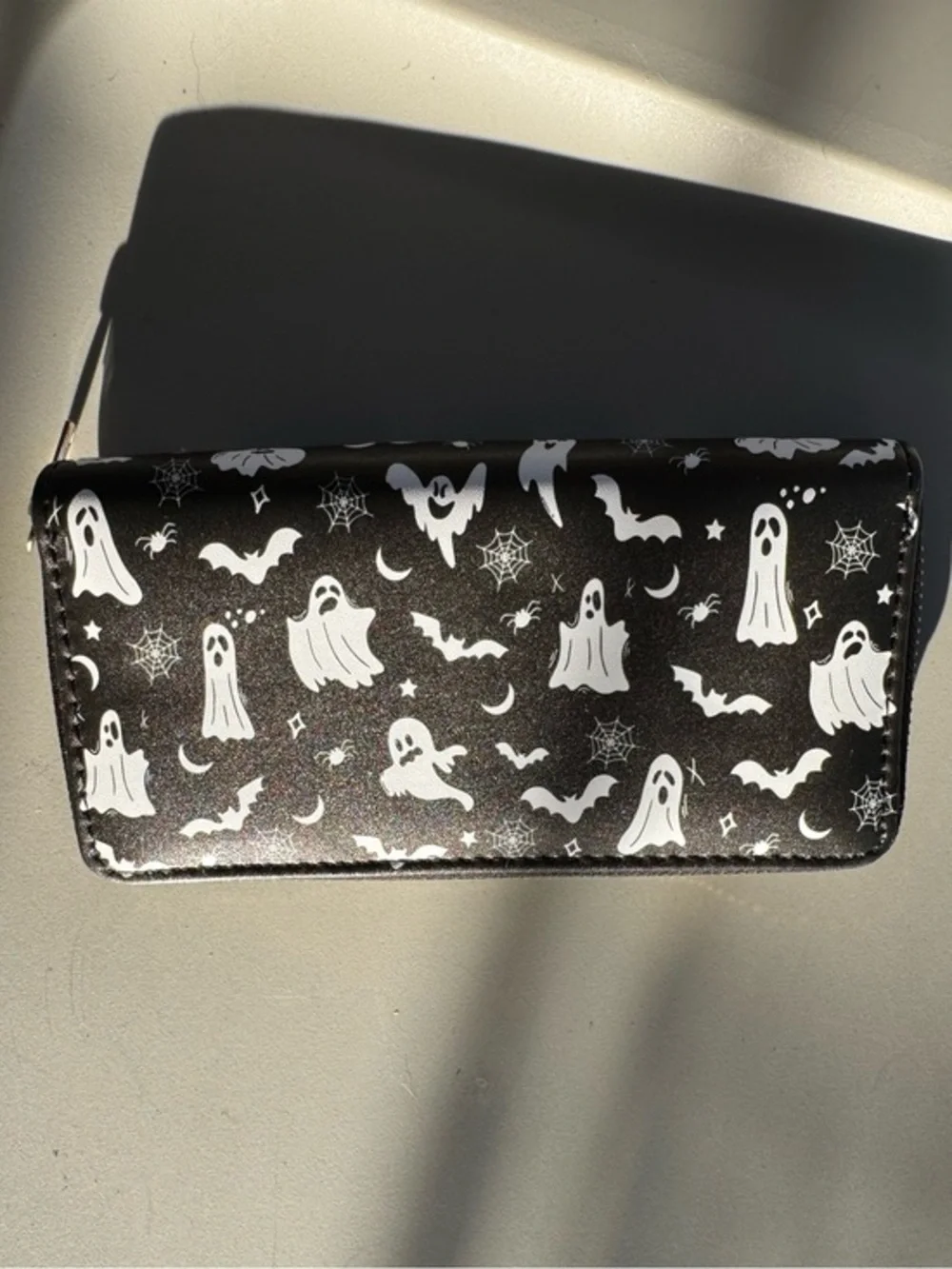 Goth Faux Leather Wallet